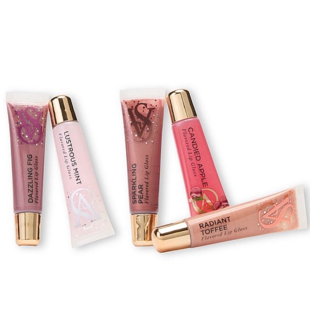 NWT Victoria’s Secret Flavor Favorites Lip Gloss Set.  5 piece.